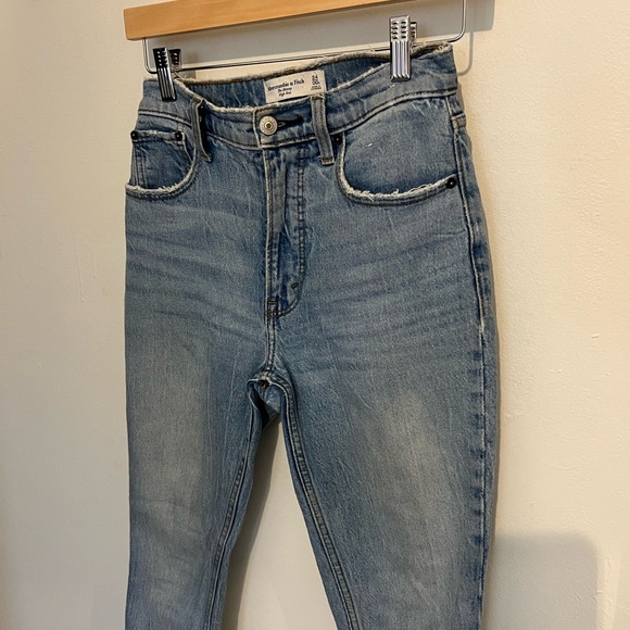 Abercrombie & Fitch The Skinny High Rise Light Size 24 00 - Picture 5 of 5